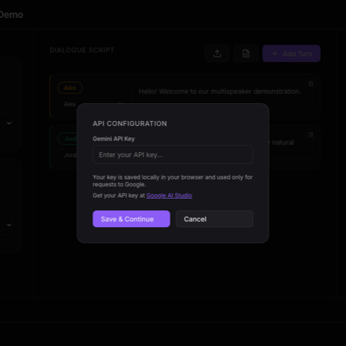 Gemini Multiturn TTS